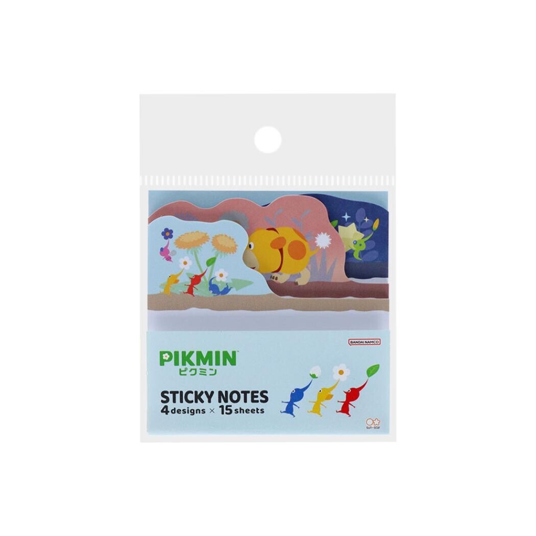 Nintendo Pikmin Die-Cut Block Sticky Notes (Light Blue)