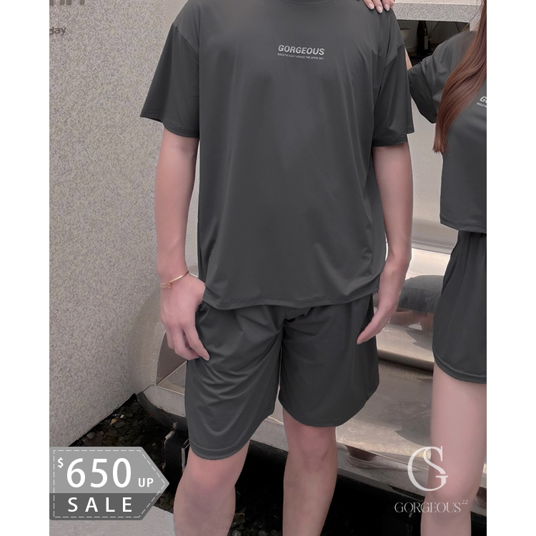 G9860 「UPF1000+ 冰淇淋瞬涼防曬男短褲」