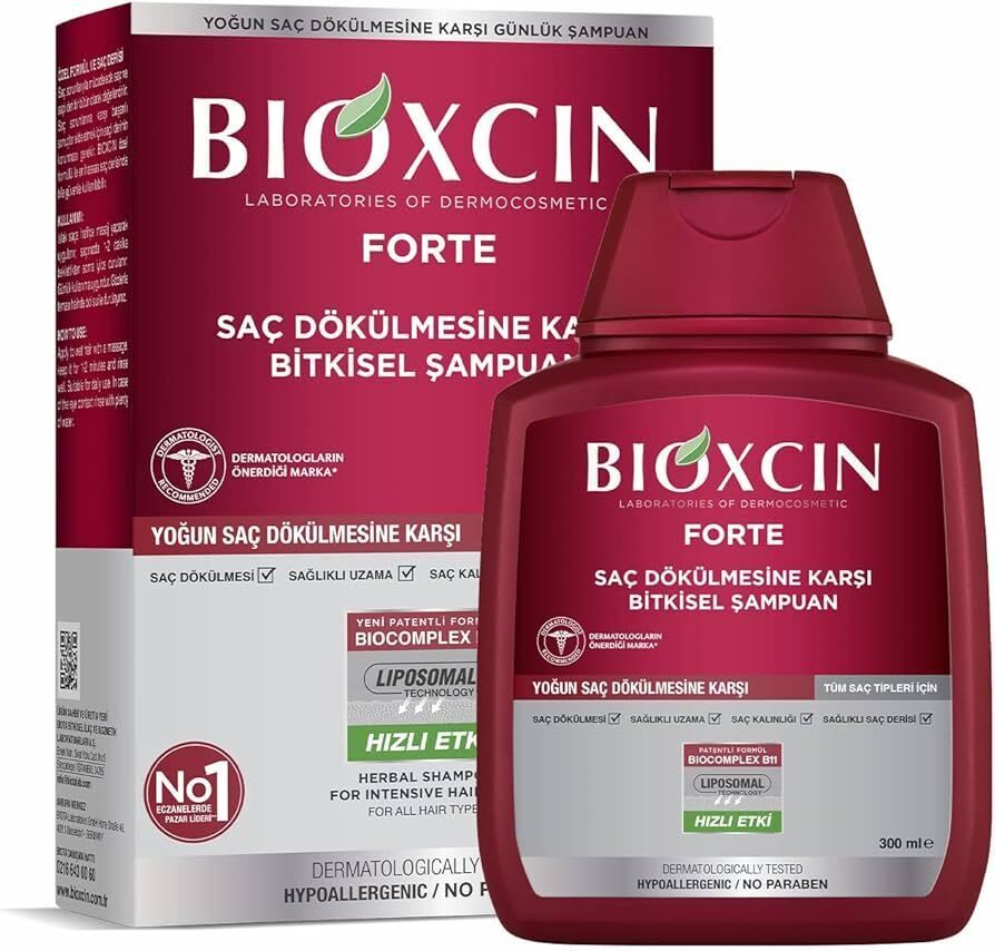 土耳其bioxcin 防脫控油固髮洗頭水 洗髮水 300ml [平行進口]8697432091755
