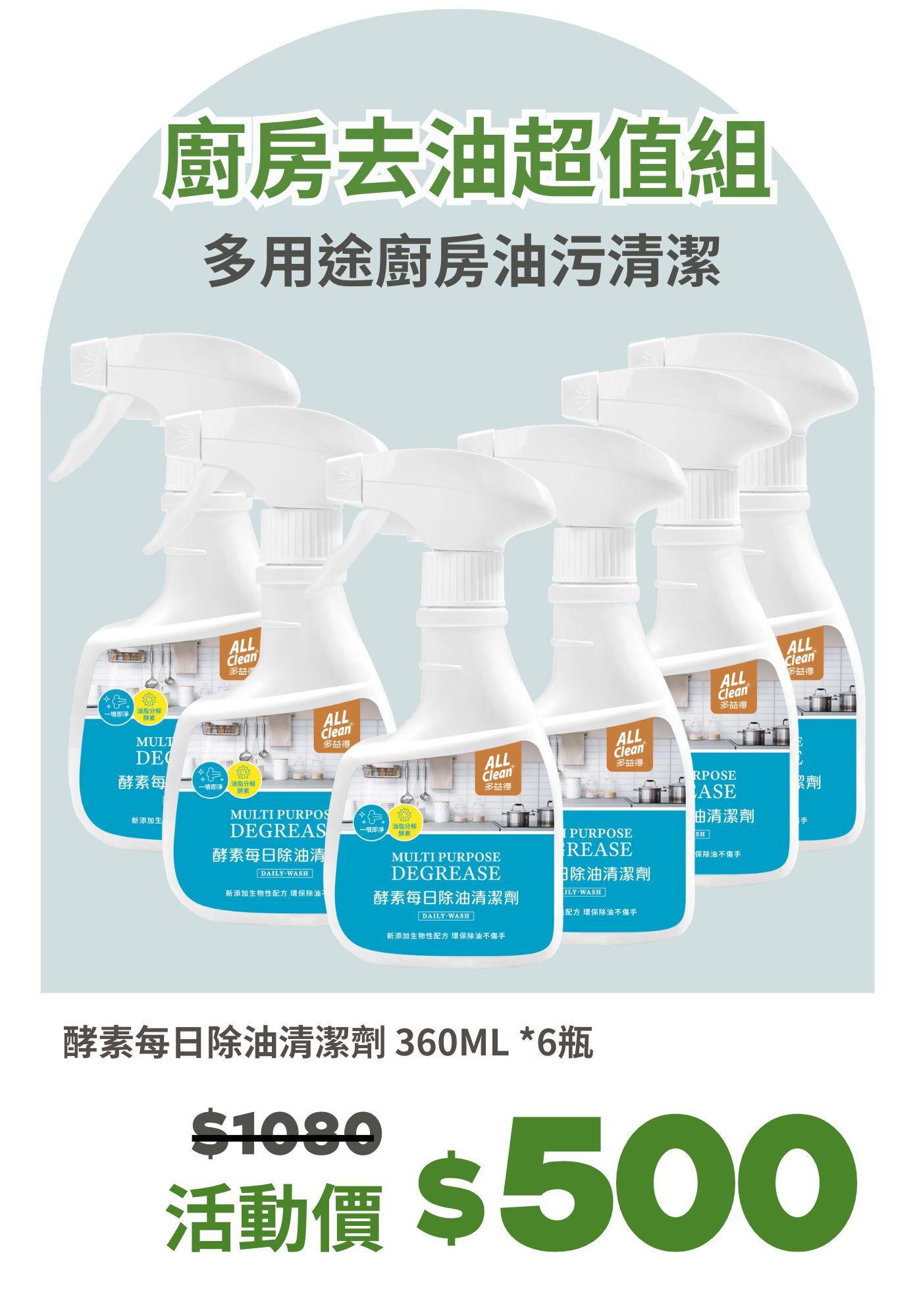 [餐飲展H02]廚房去油超值組/
