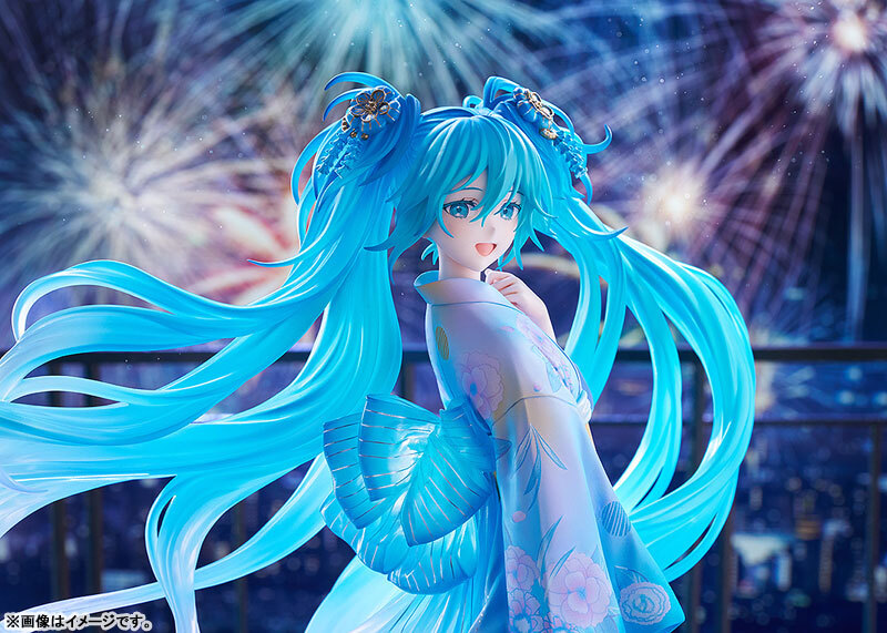 預訂6月  Good Smile Company Character Vocal Series 01 Hatsune Miku: 初音未來   Music & Fire Works Ver. 1/7 Complete Figure Pre-order