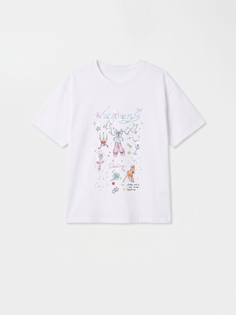 芭蕾派對棉TEE