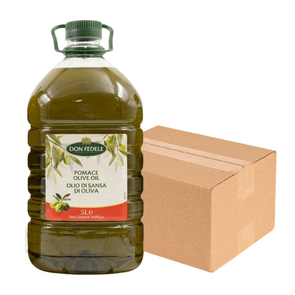 Italy Olive Pomace Oil Bulk (PET Bottle, Case)