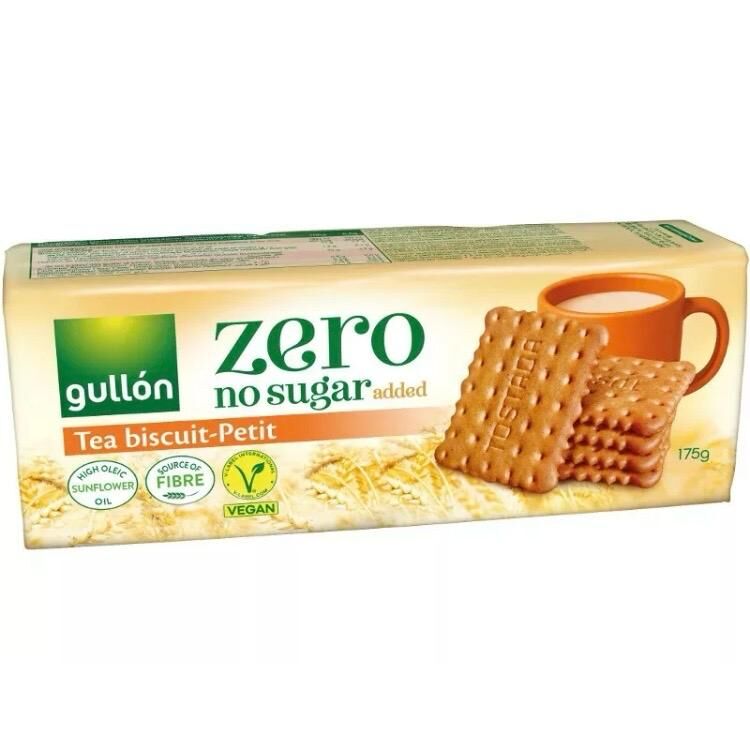 Y3: Gullon - 無添加糖佐茶餅乾 (175g)