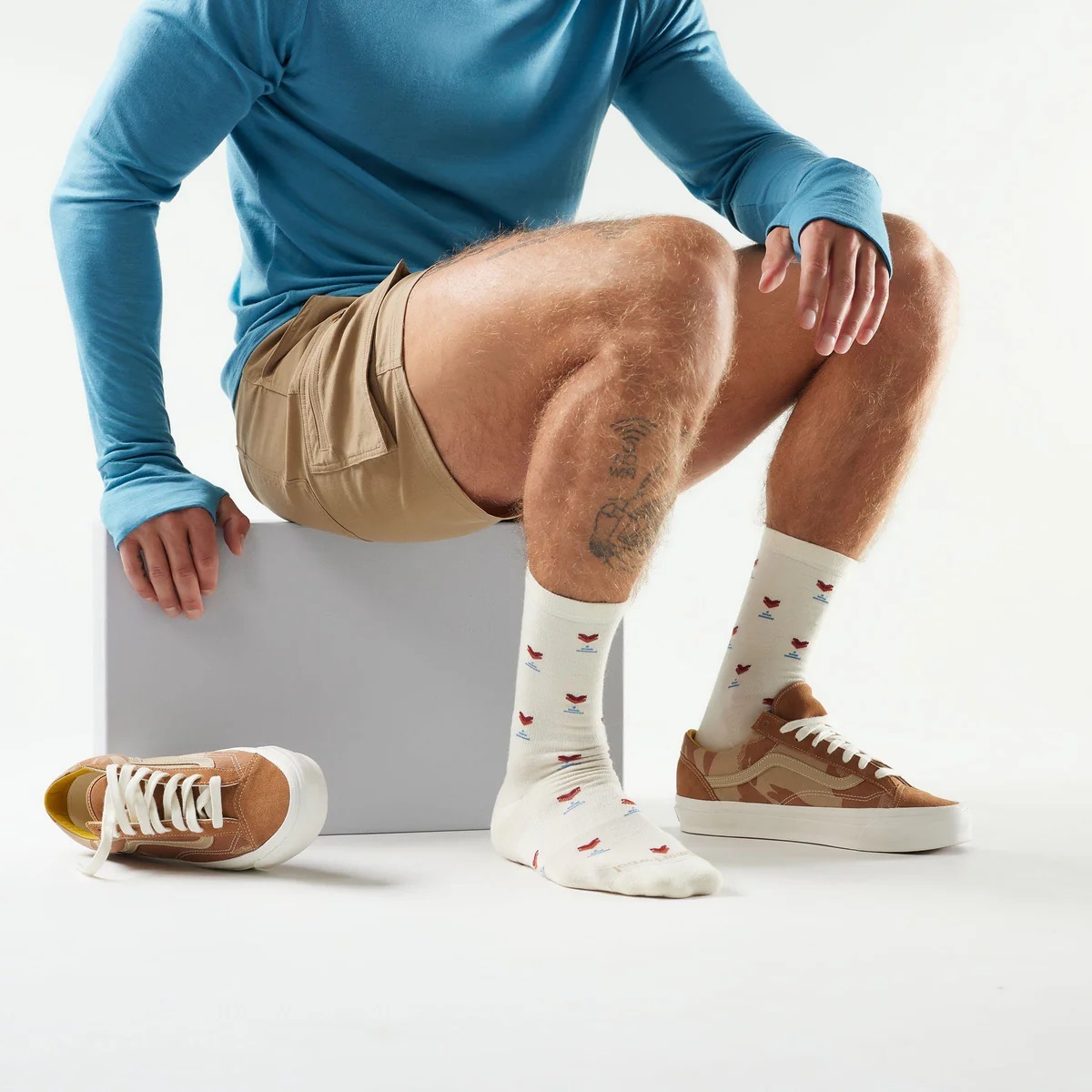Smartwool 日著中長襪 Everyday Stout Street Crew Socks 自然白 SW003050100 [HappyOutdoor]