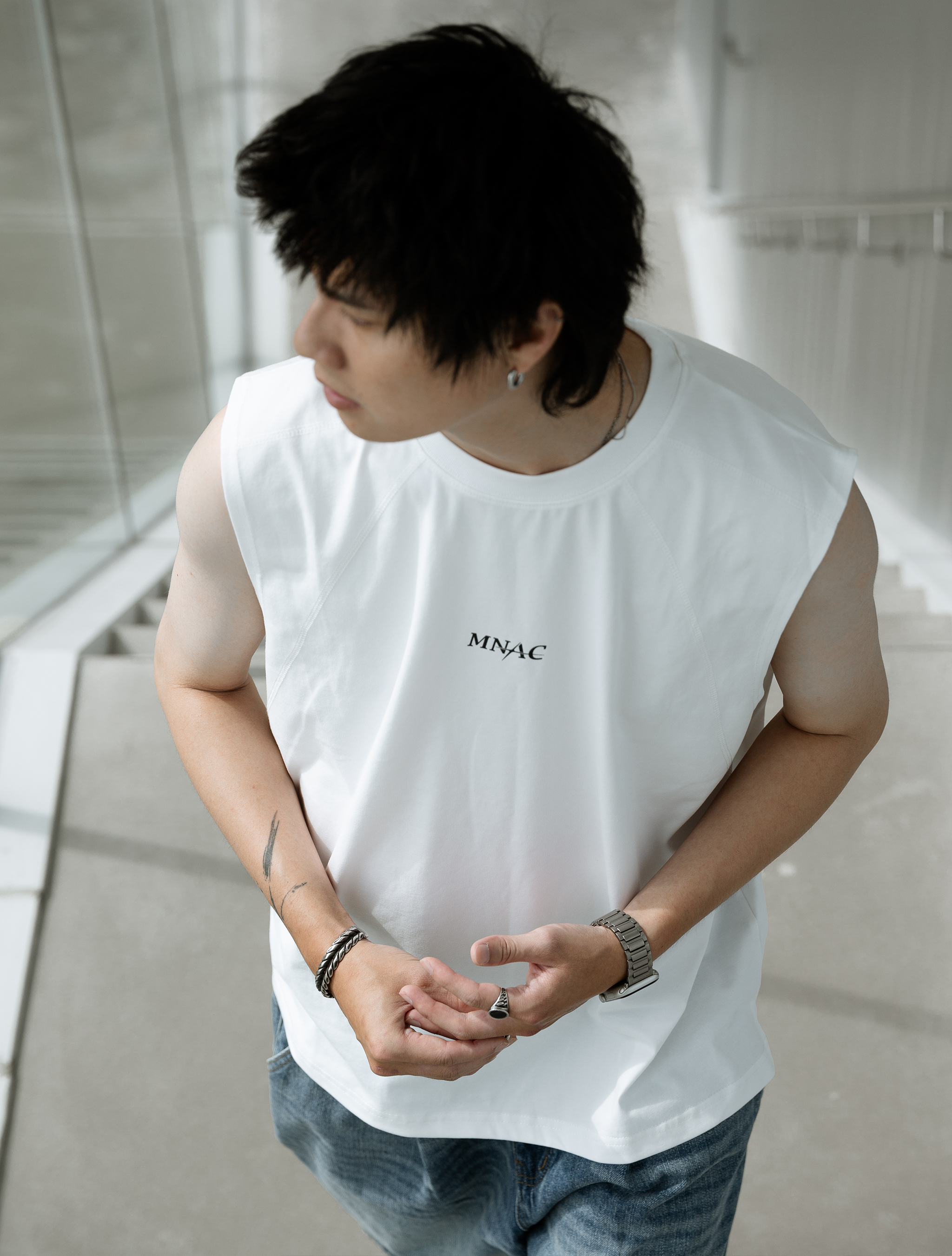 MANIA 涼感寬肩背心｜Wide-Shoulder Tank Top（26SS）