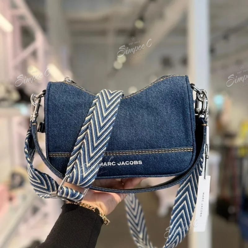 Marc Jacobs Drifter Shoulder Bag In Denim
