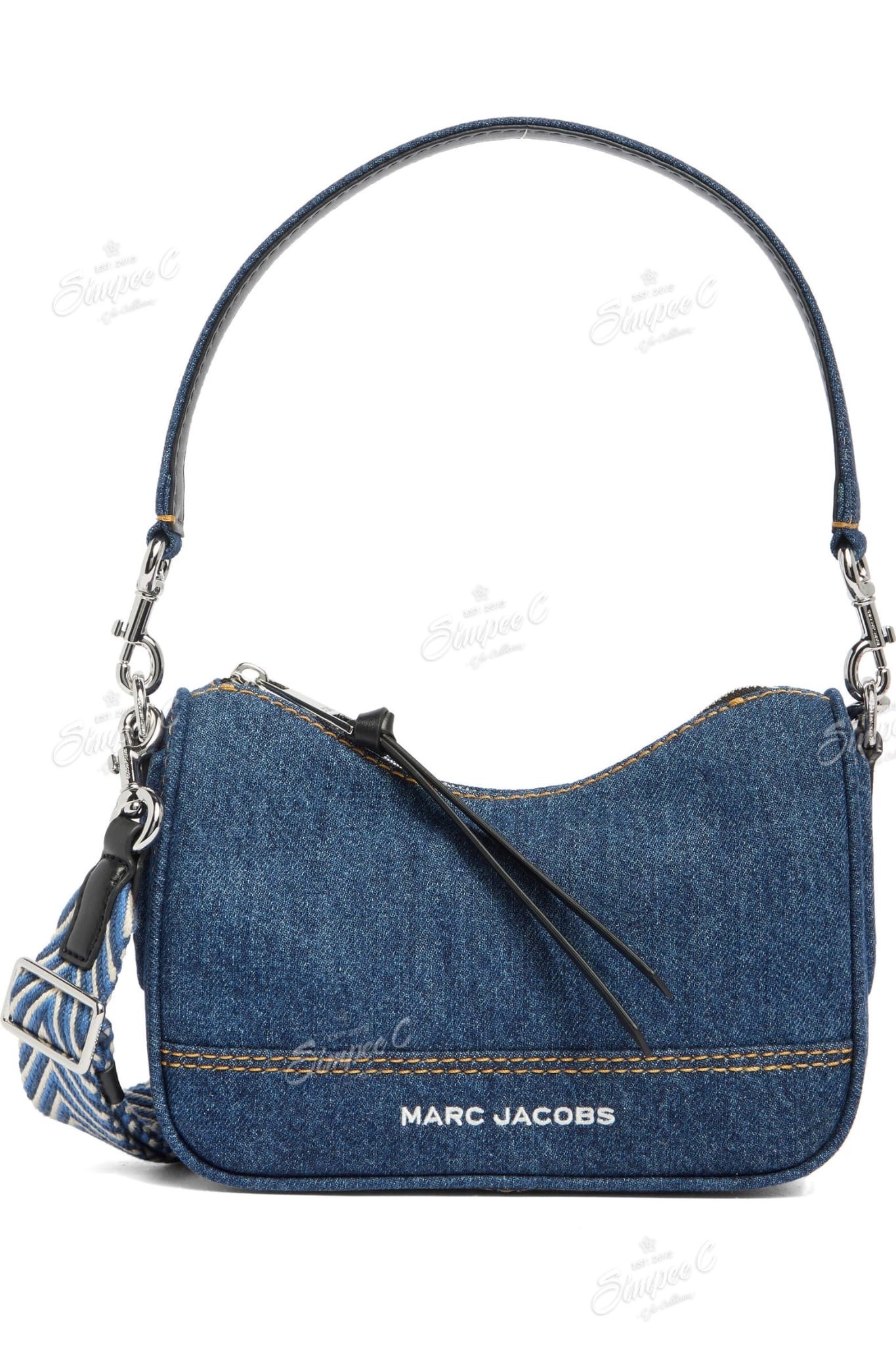 Marc Jacobs Drifter Shoulder Bag In Denim