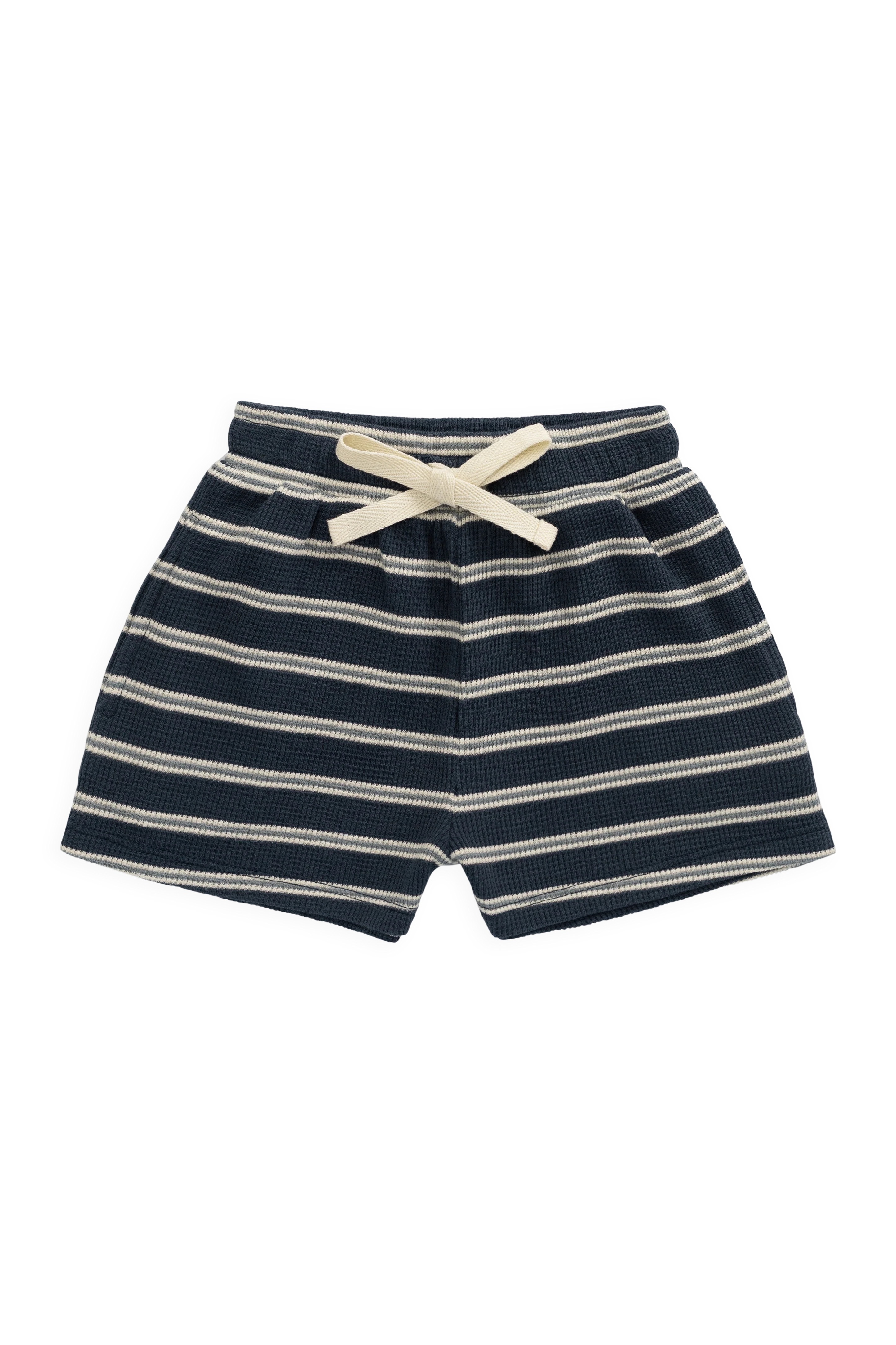 【預購】JAMIE KAY -Organic Cotton Waffle Leith Short（Dreamer Stripe Captain）