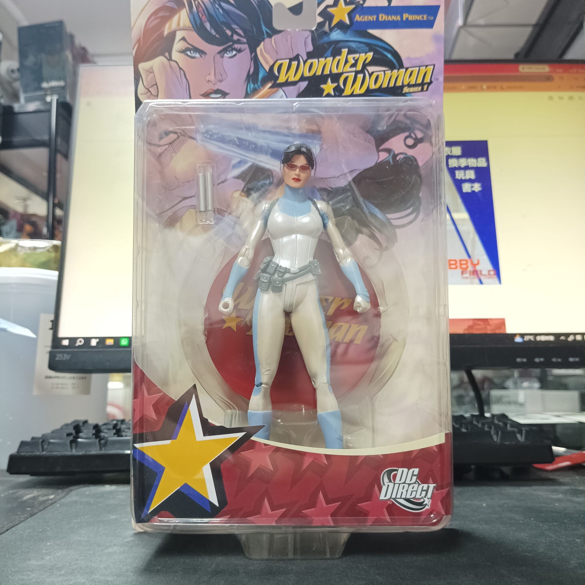 寄賣-其它-DC direct figure Wonder woman series1 Agent Diana Prince