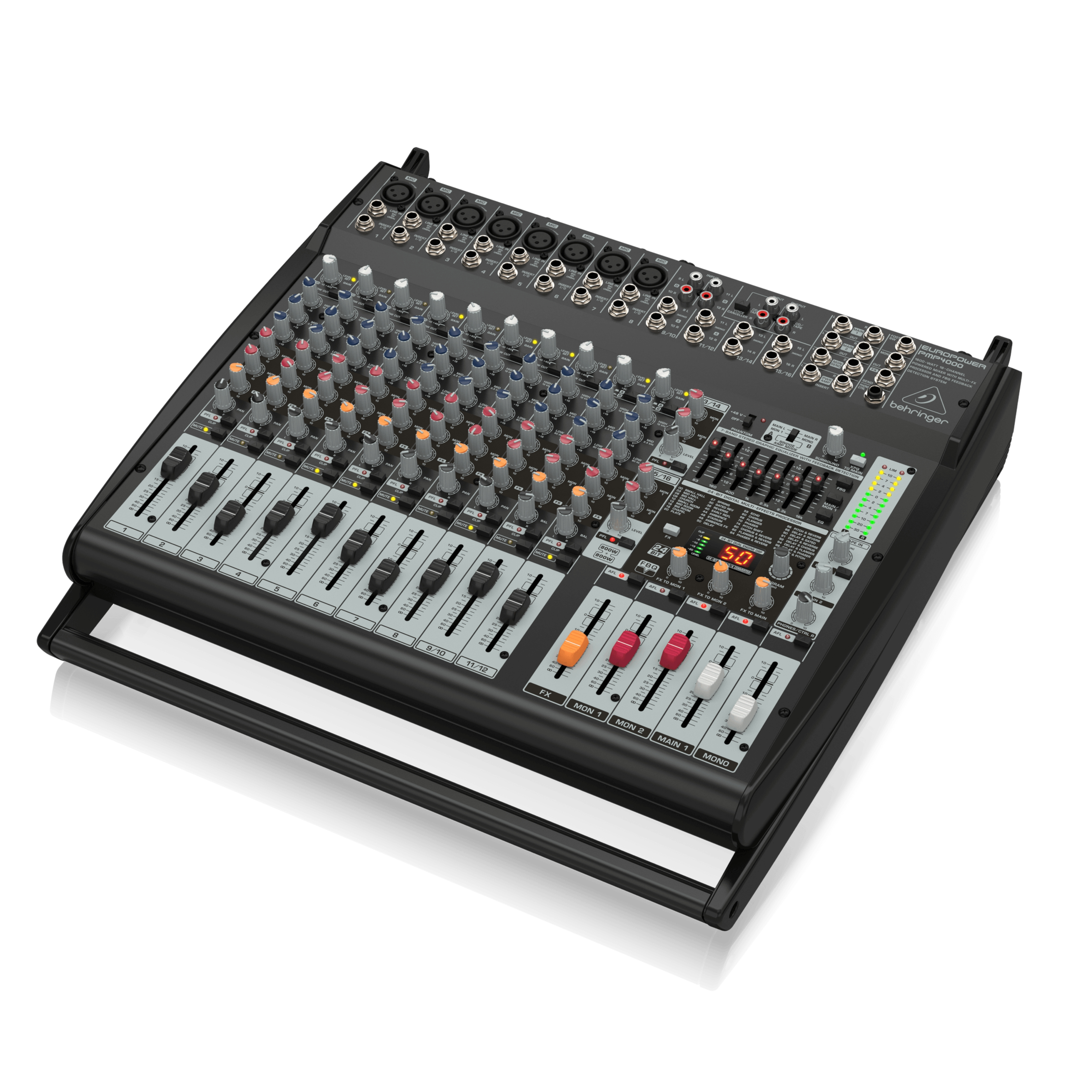 Behringer PMP4000 MIXER 16軌 單邊600瓦 主動式混音器