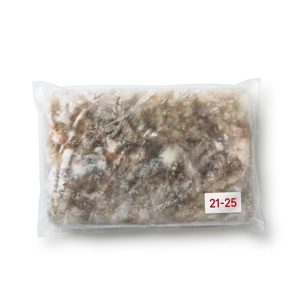 China Frozen Block Shrimp Meat (Deveined)