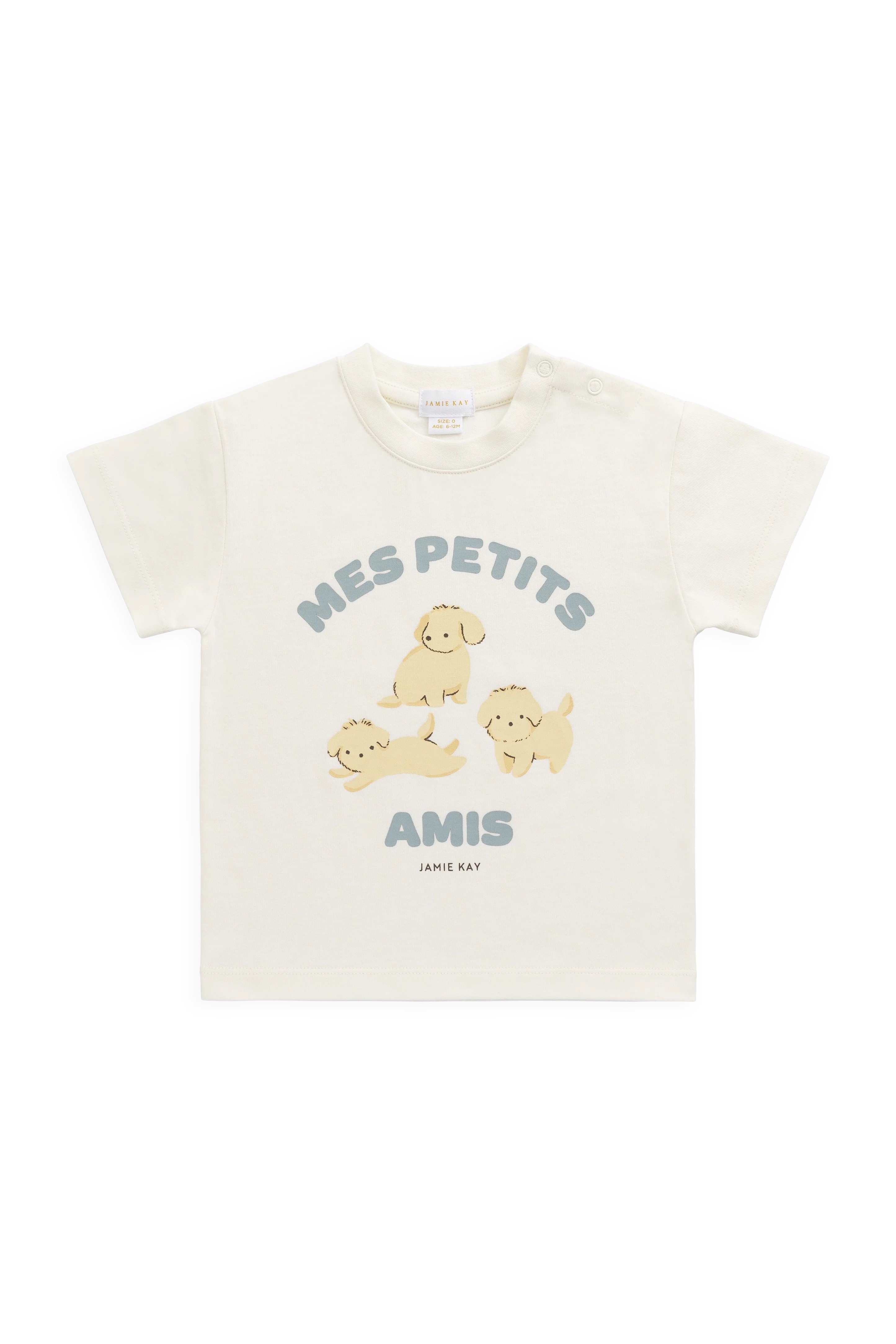 【預購】JAMIE KAY -Organic Cotton Bjorn Tee（Pristine）