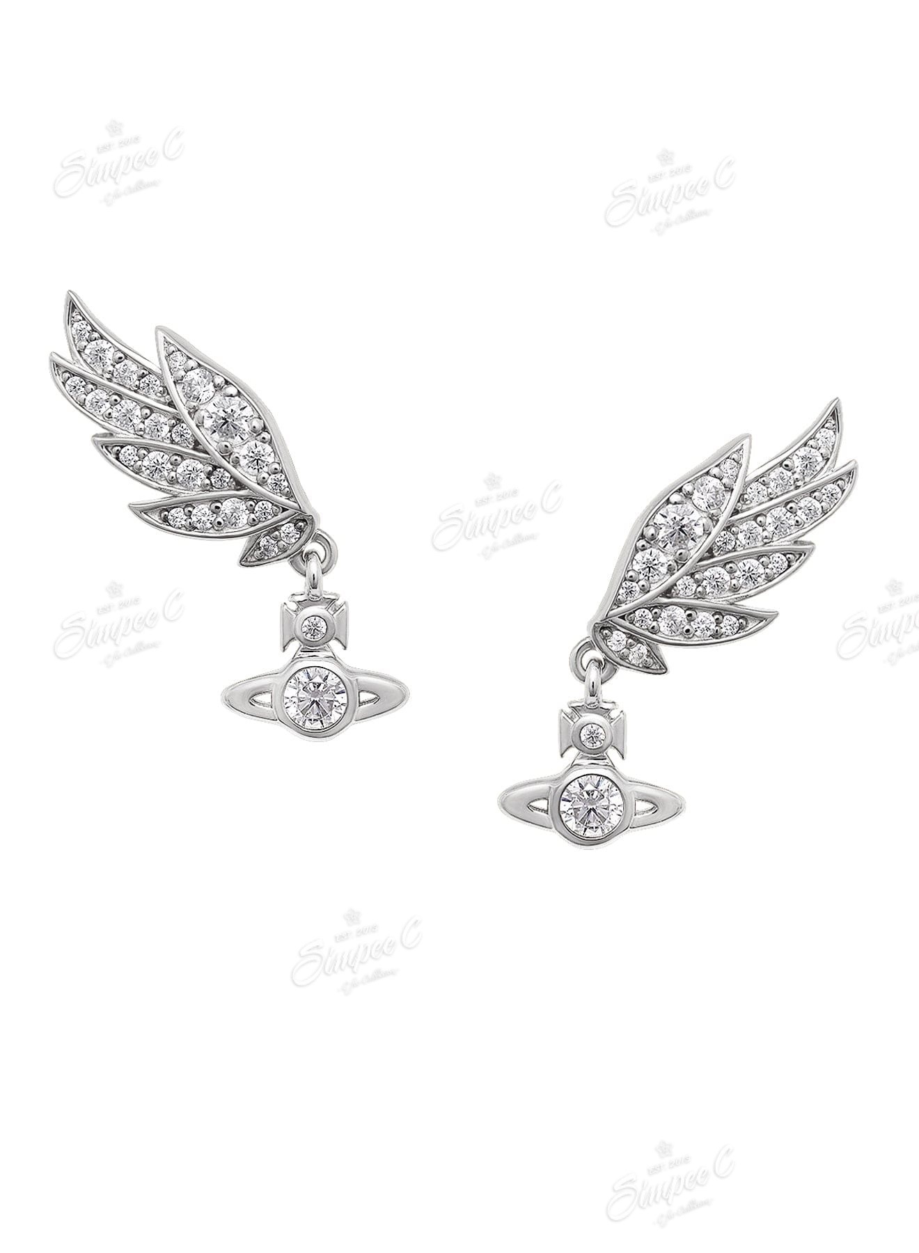 Vivienne Westwood Dawna 天使之翼耳環