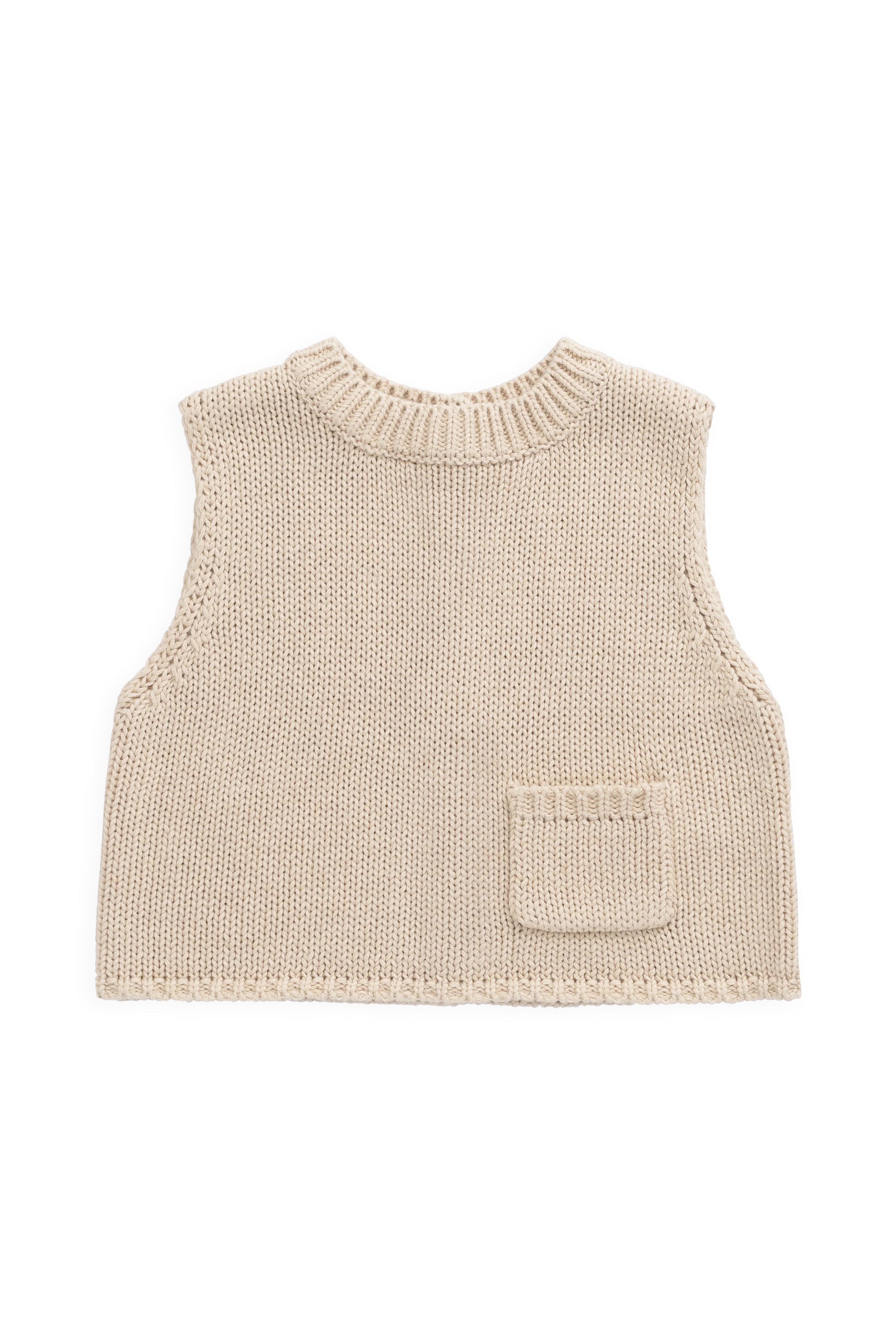 【預購】JAMIE KAY -Drew Knit Vest（Vintage Linen）