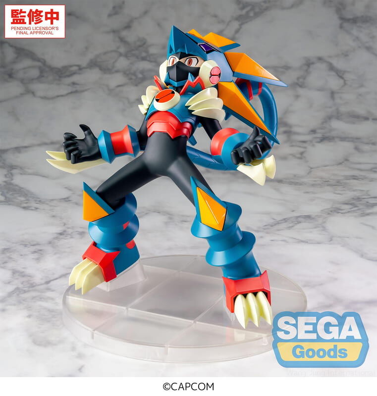 預購26/11 SEGA 代理版 景品 洛克人EXE Luminasta 洛克人 格雷加獸化
