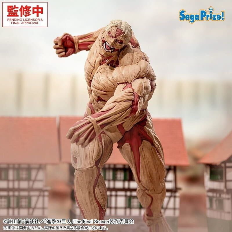 預購26/11 SEGA 代理版 景品 進擊的巨人 GigantiX 萊納·布朗 鎧之巨人Ver.