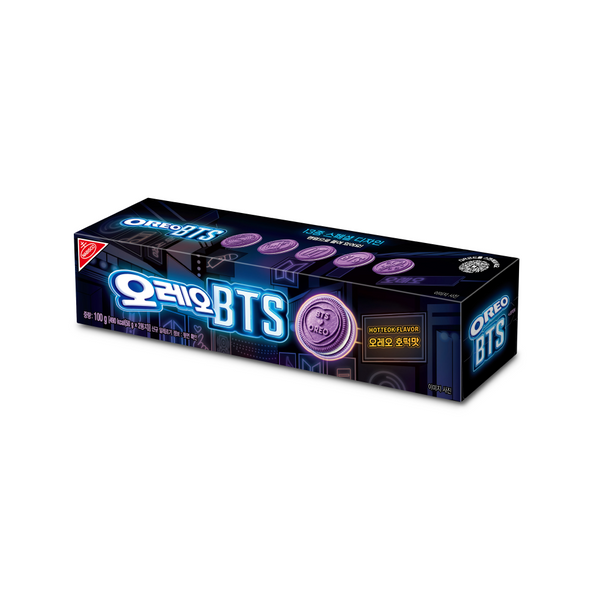 Y28 BTS X OREO 韓式糖餅味紫色夾心餅 (50g x 2)