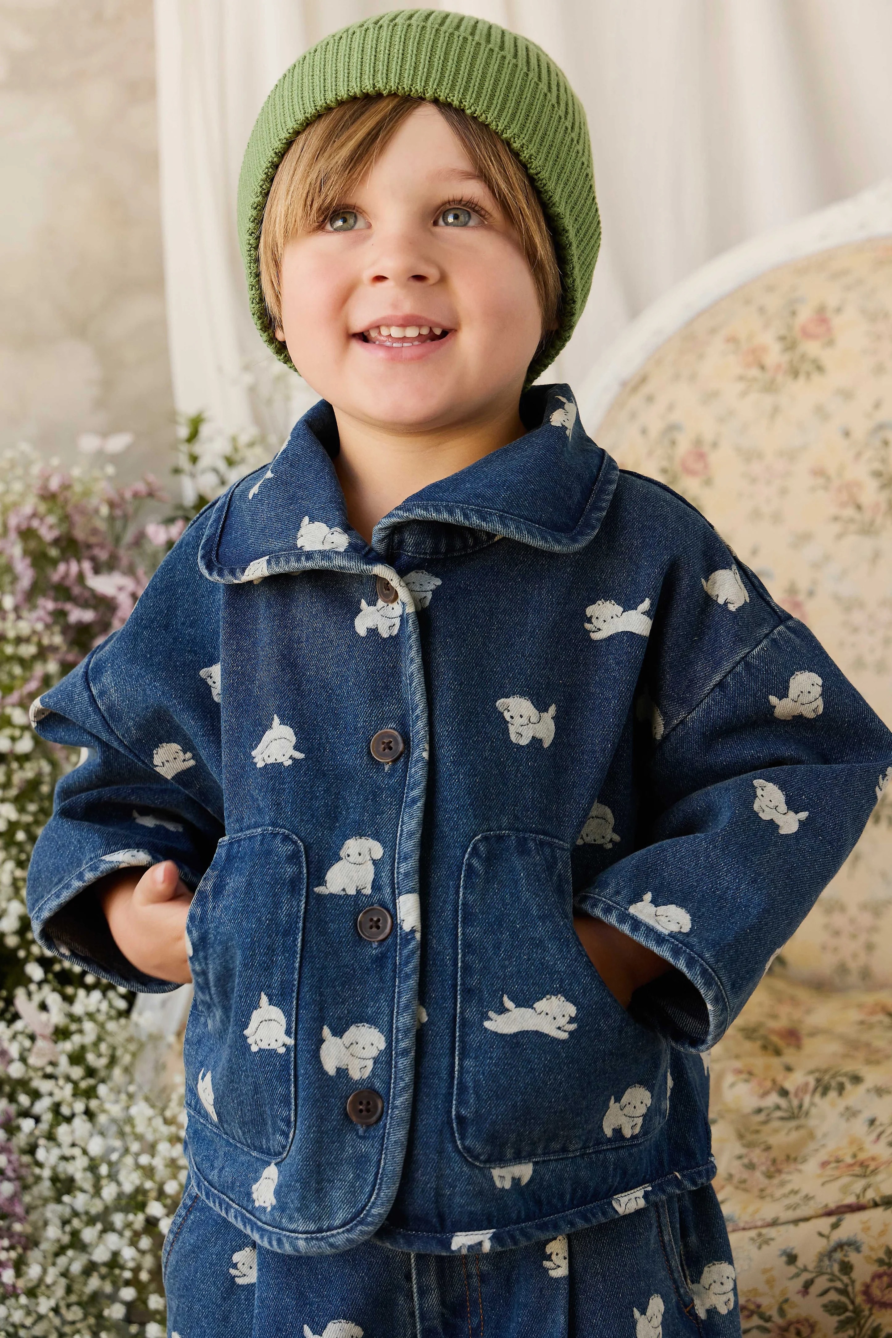 【預購】JAMIE KAY -Johan Knit Beanie（Matcha）