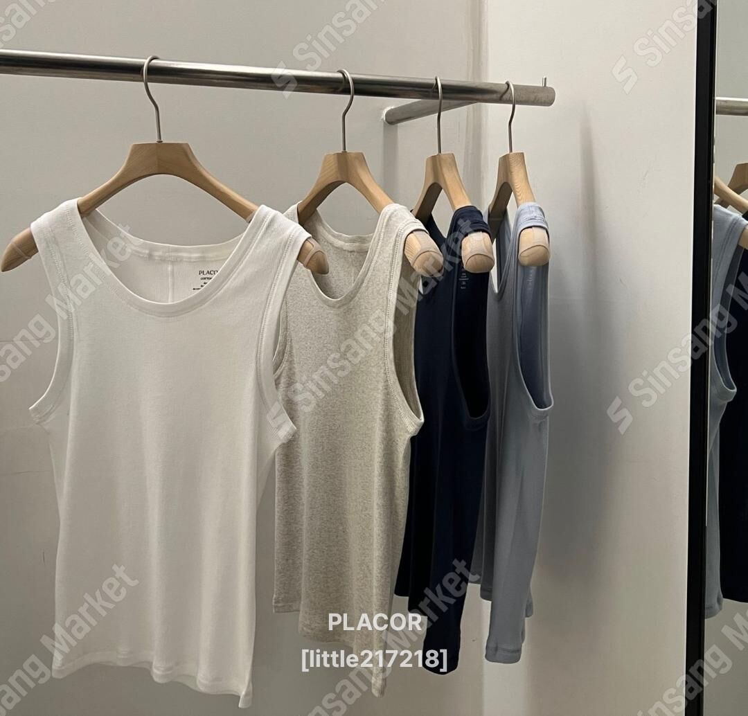 PR6303 修身百搭剪羅紋背心