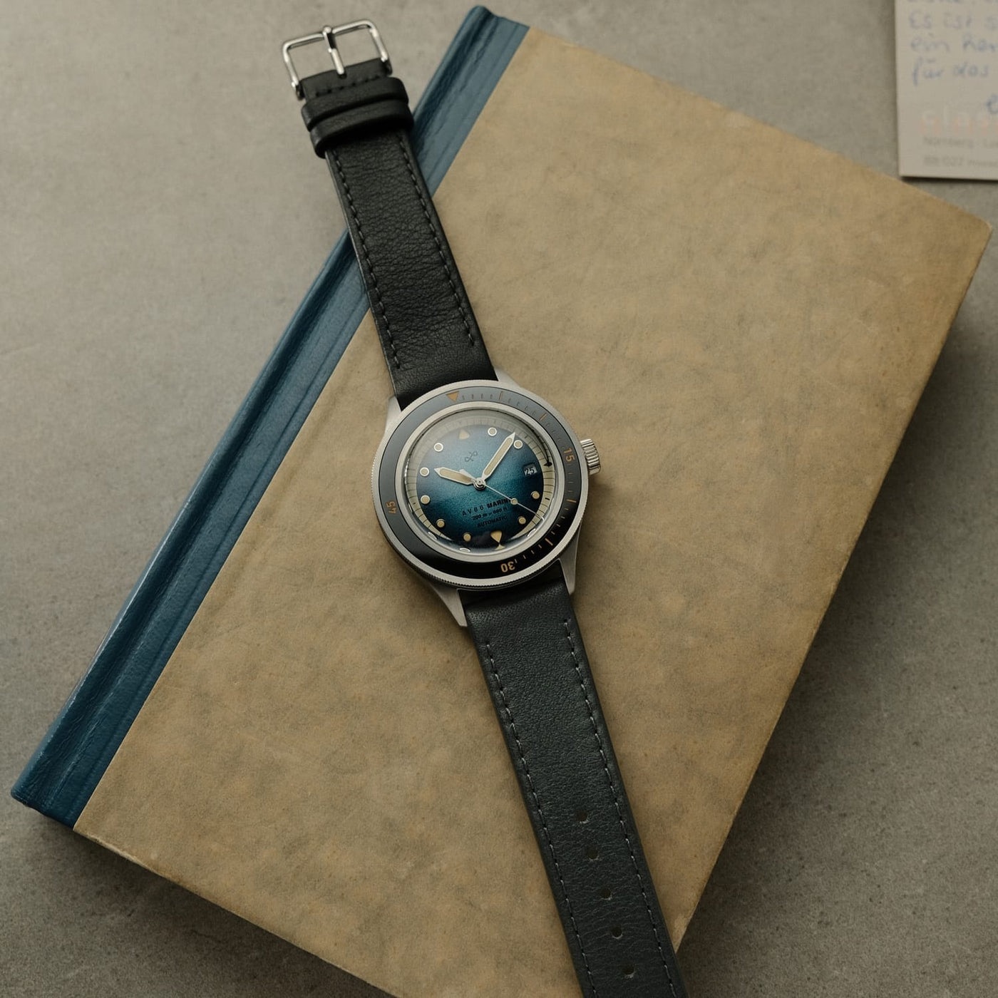 1956 Marine Automatic - Steel / Blue Fade