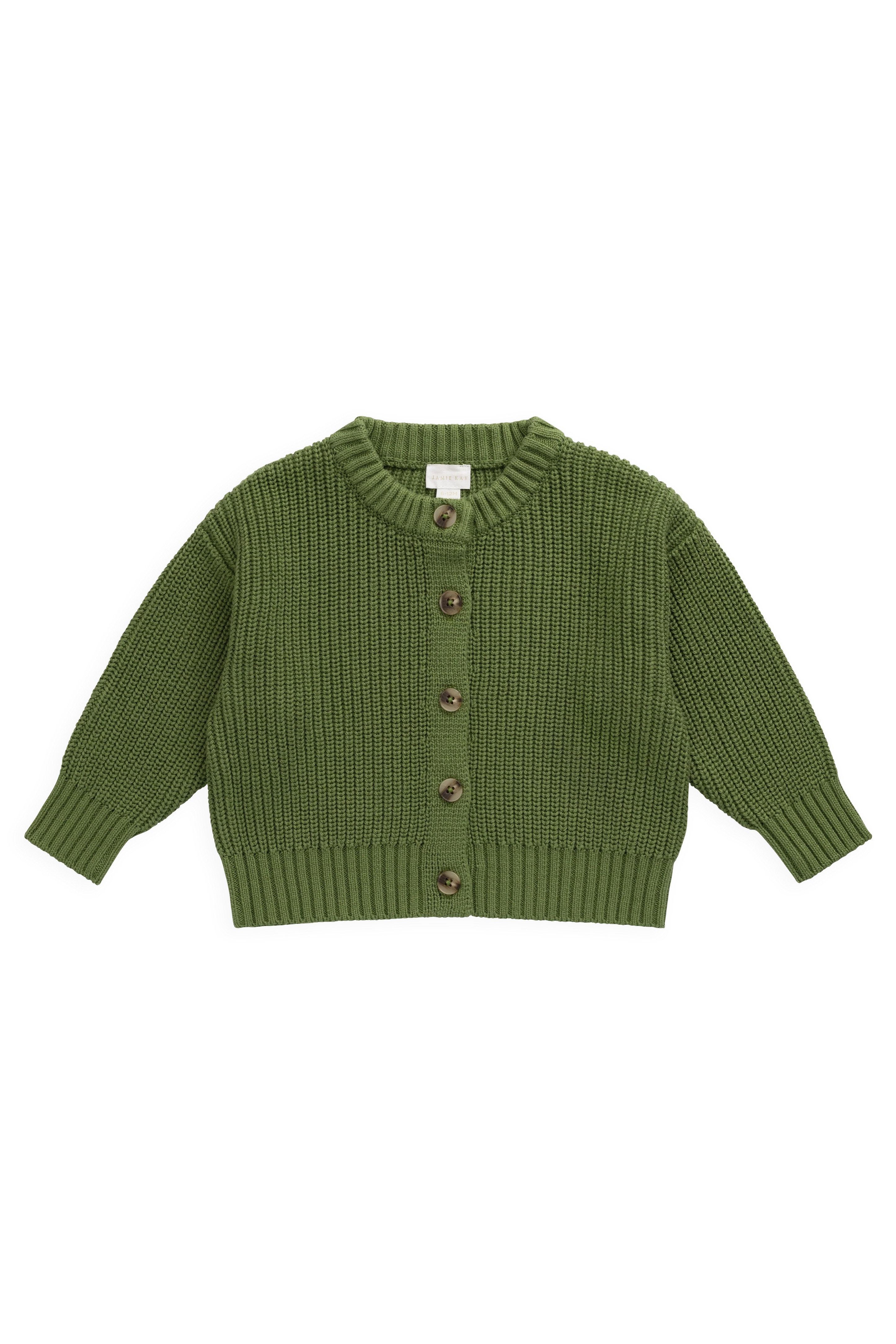 【預購】JAMIE KAY -Johan Knitted Cardigan（Matcha）