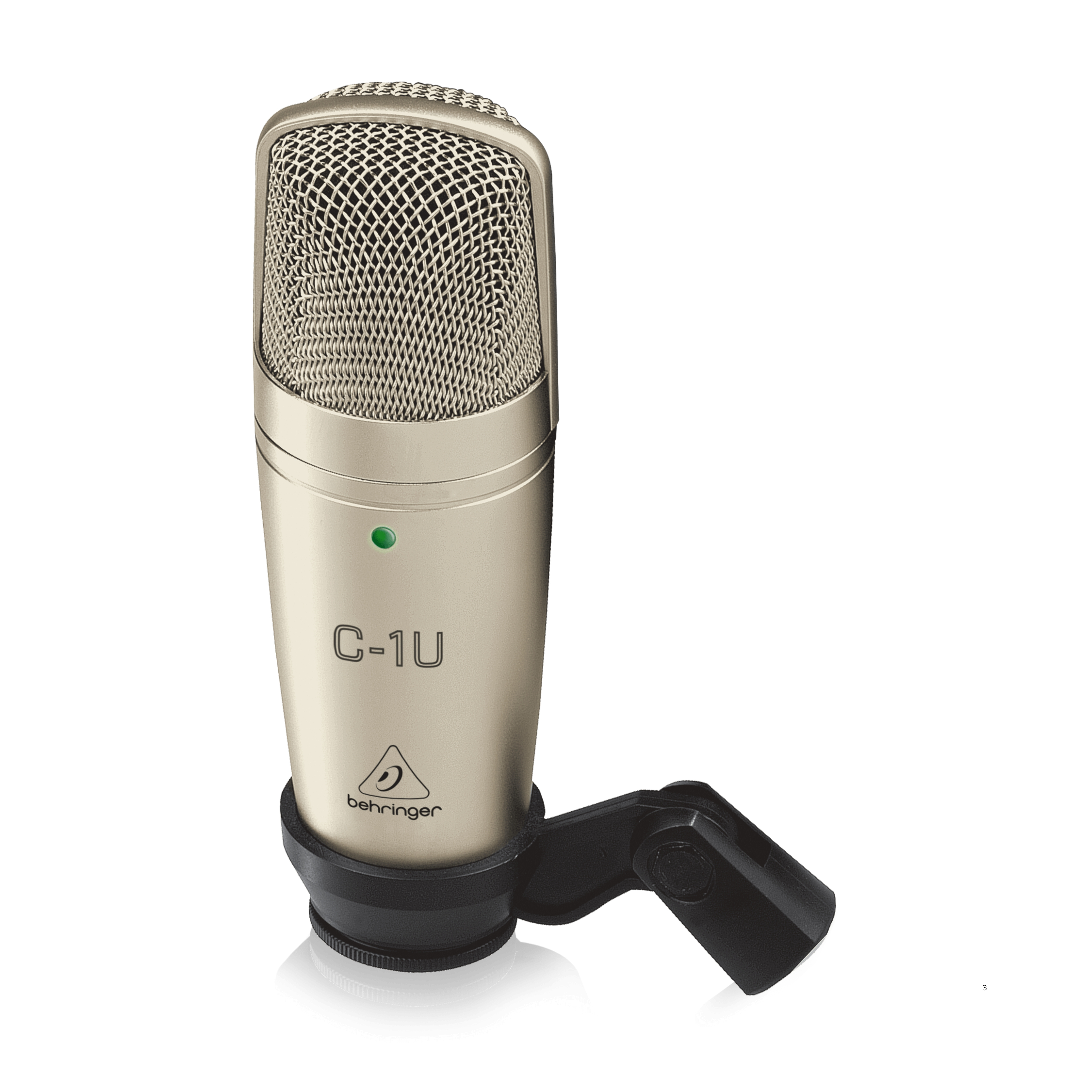 Behringer C-1U USB 大震膜 電容式 麥克風