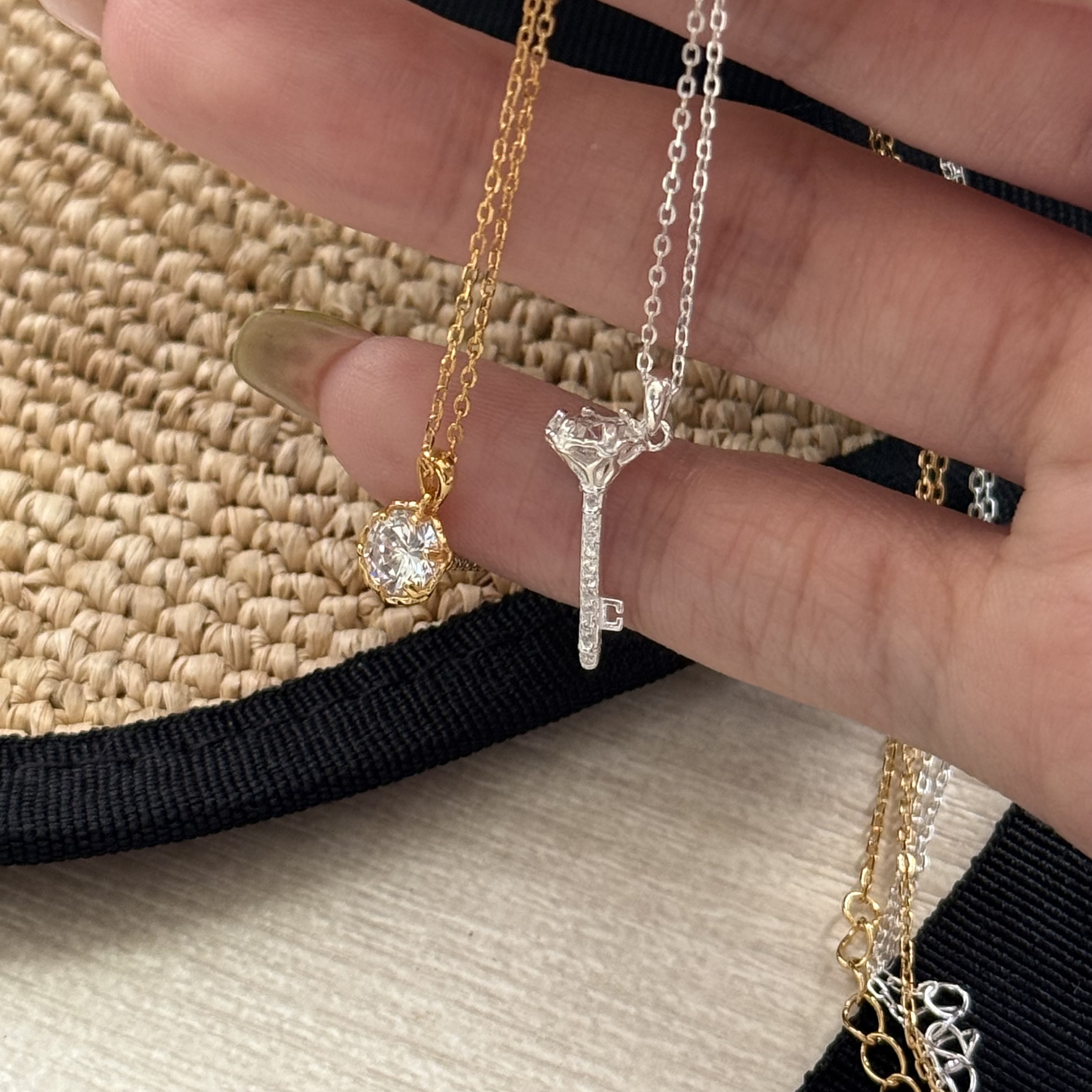 🇰🇷925 silver J'code 項鍊｜2 color