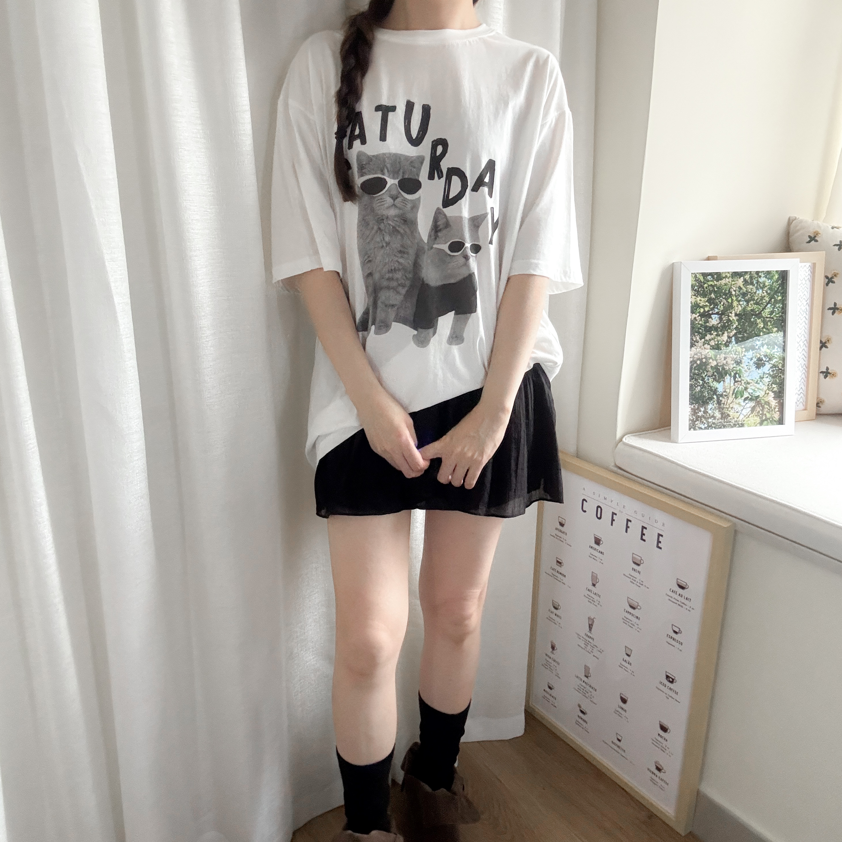 Caturday tee