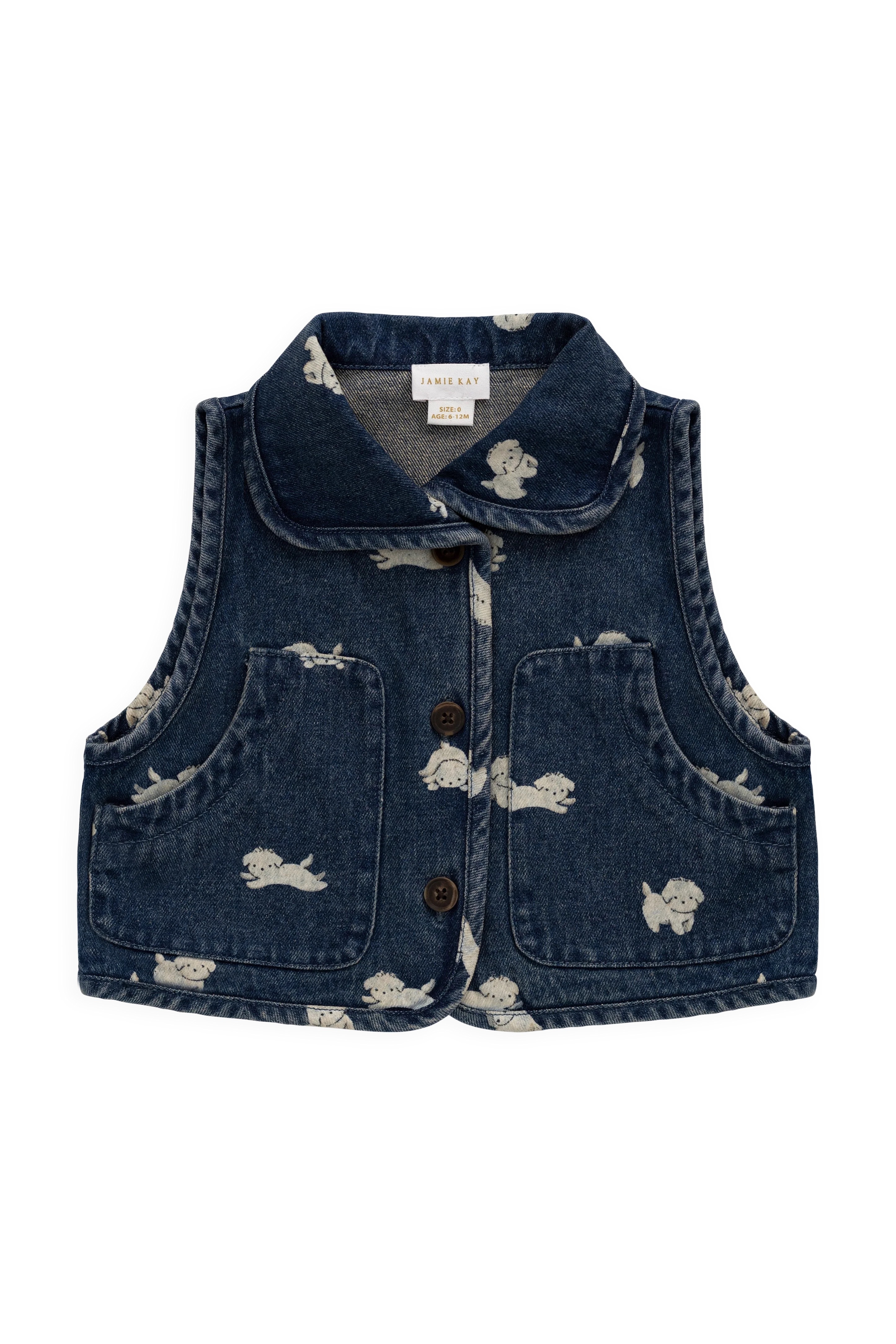 【預購】JAMIE KAY -Sutton Denim Vest（Finnegan Denim）