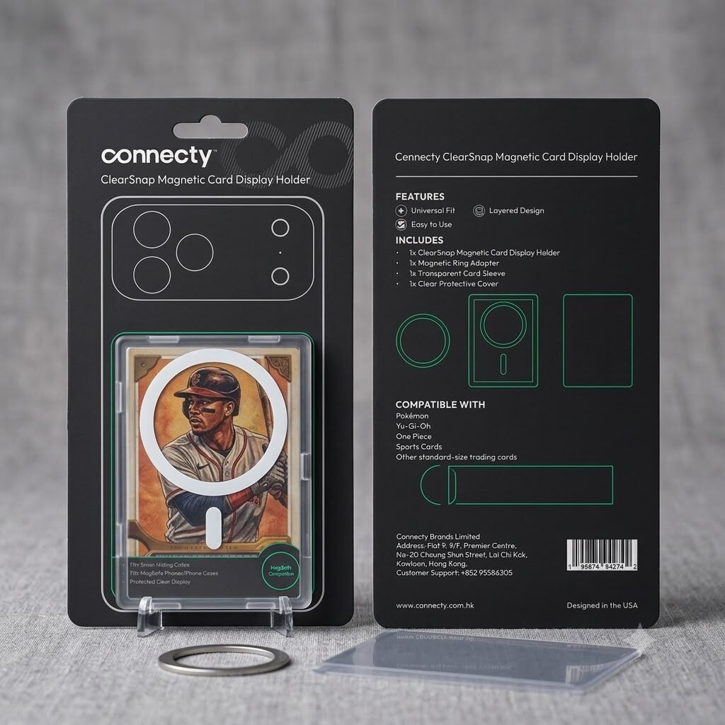 Connecty ClearSnap Magnetic Card Display Holder CH110W