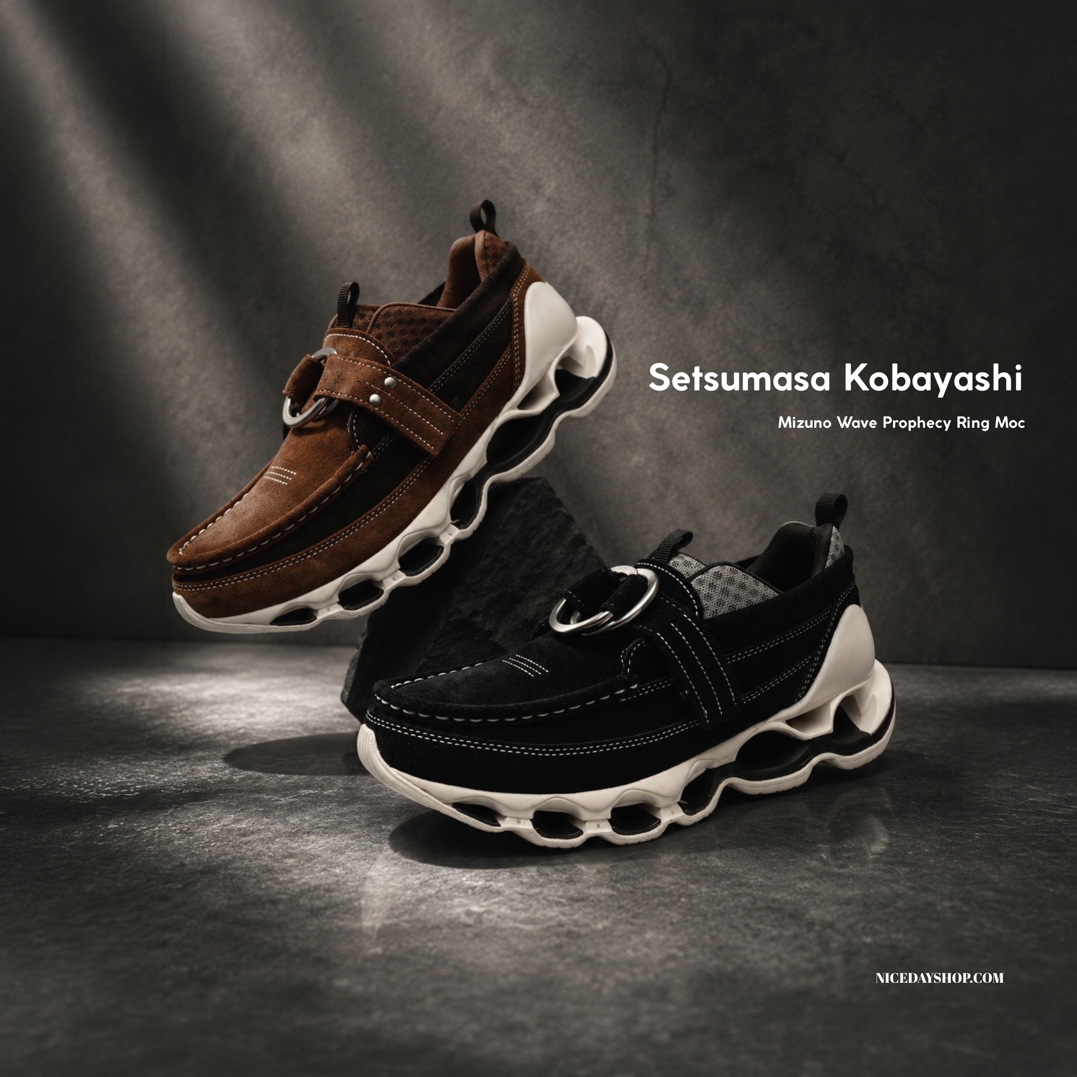 NICEDAY 代購Mizuno Wave Prophecy x 小林節正聯名皮革