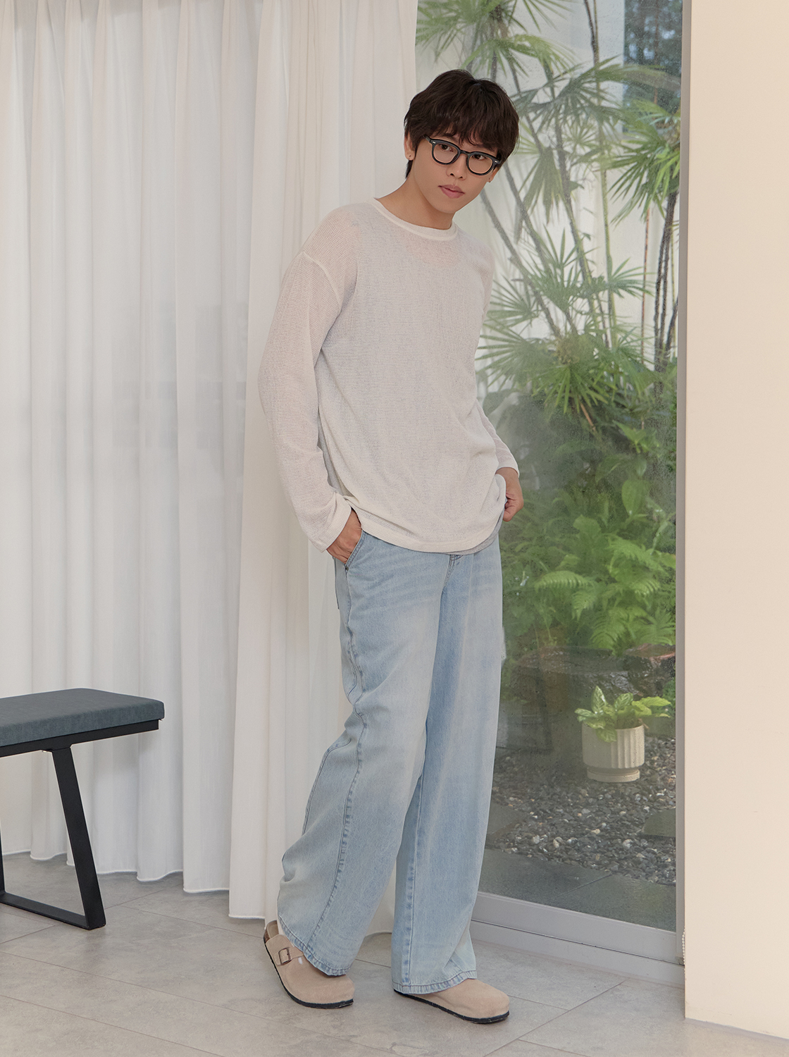 【期間限定】慵懶感針織上衣
