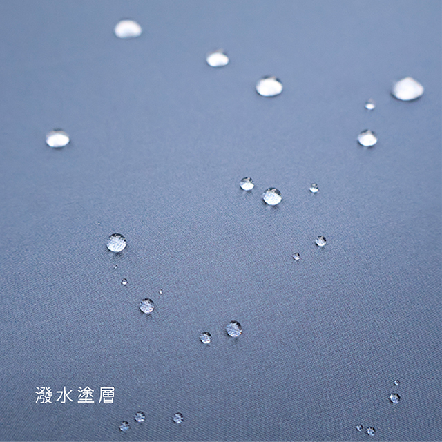 潑水塗層:荷葉效應形成水珠,一甩即乾
