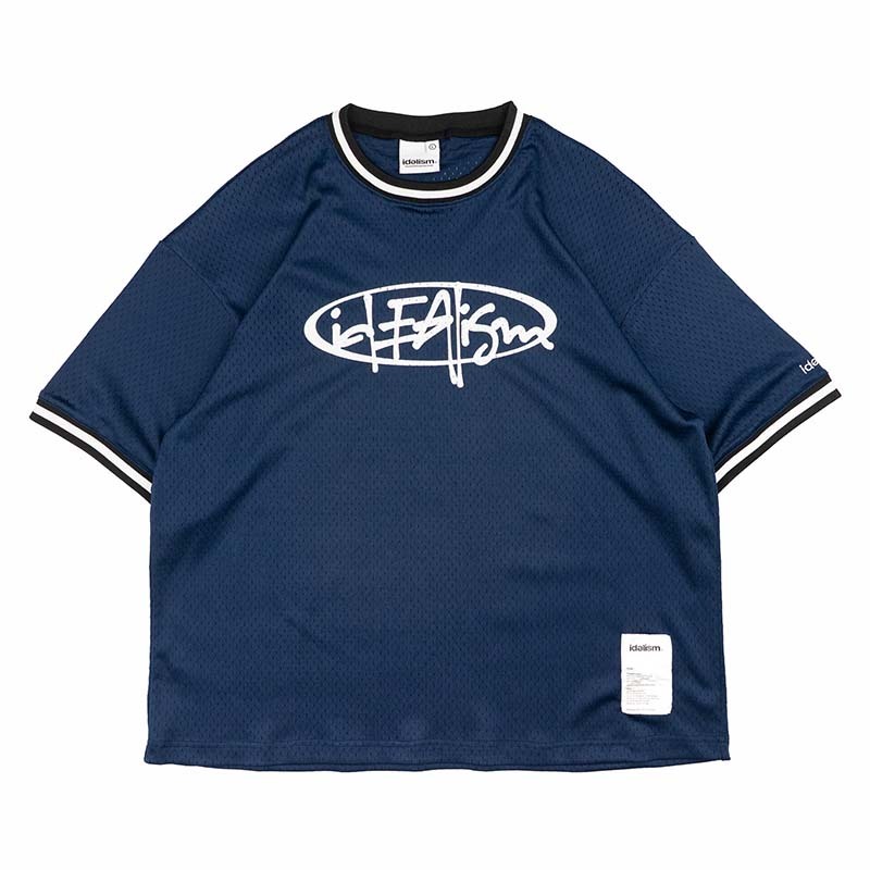 idealism Write Jersey 網布 球衣 短袖 藍色 ID-34 [台灣現貨]