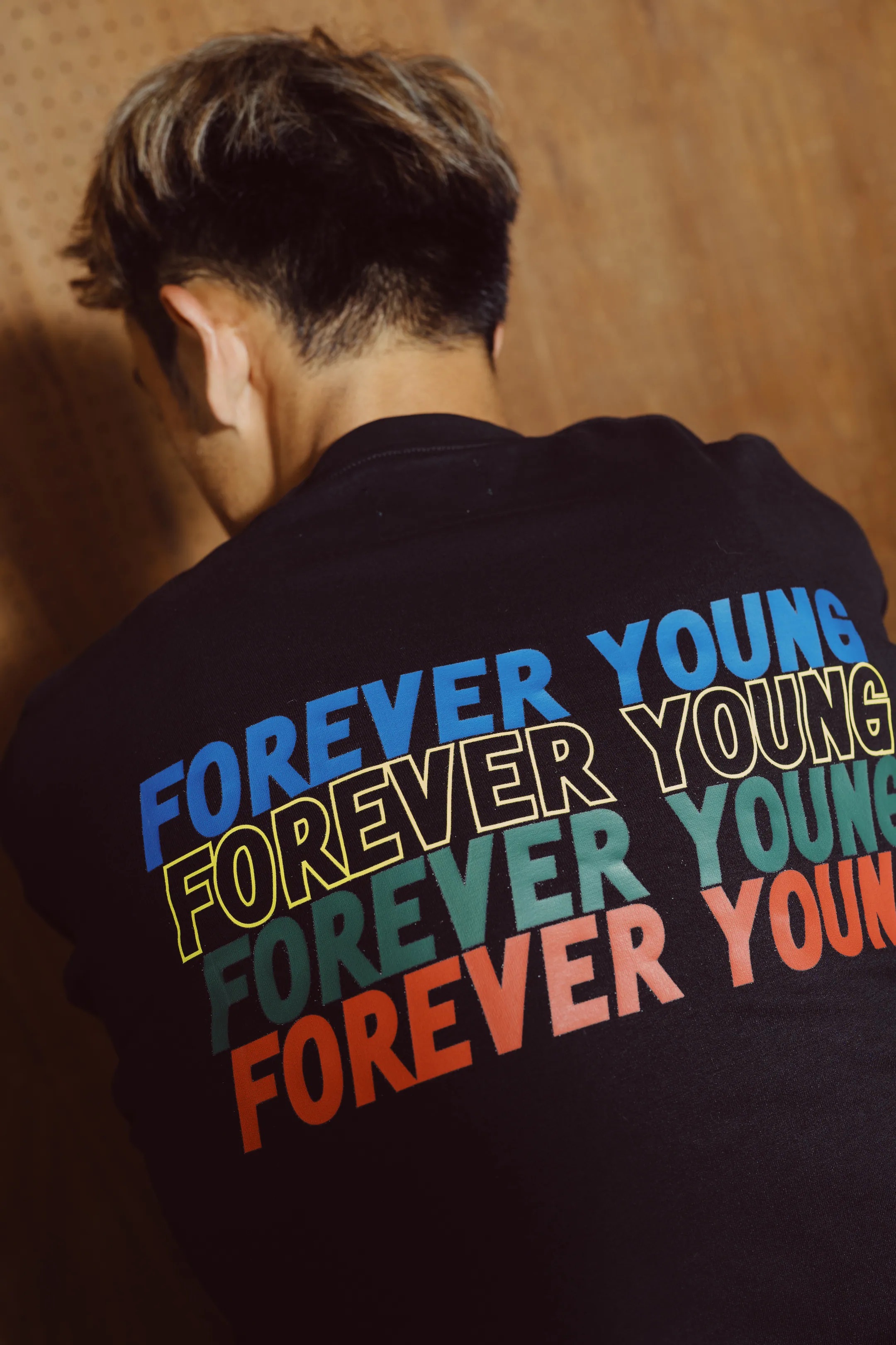 Fumble World cup - FOREVER YOUNG tee | Black