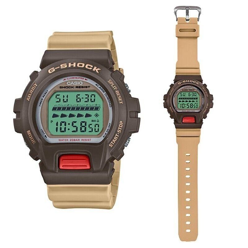 Casio G-Shock DW-6600PC-5 淺褐色 軍事 經典 手錶 (香港行貨)