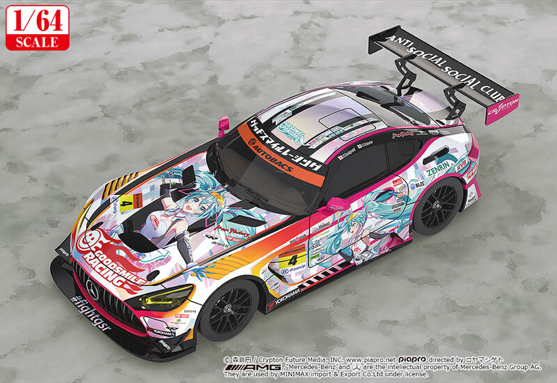預購27/02 1/64 Good Smile 初音未來 AMG 2021 SUPER GT 第5戰Ver 0705