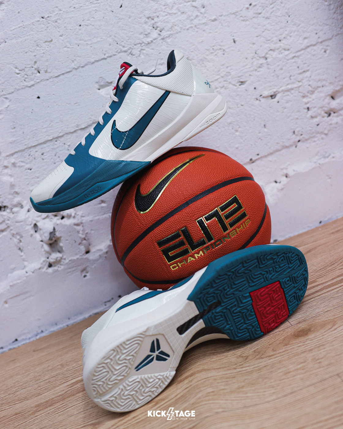 〈海外連線代購〉男女鞋 CAITLIN CLARK X NIKE KOBE 5 'Coconut Milk' 椰奶 實戰 籃球鞋【IZ1852-100】KOBE5