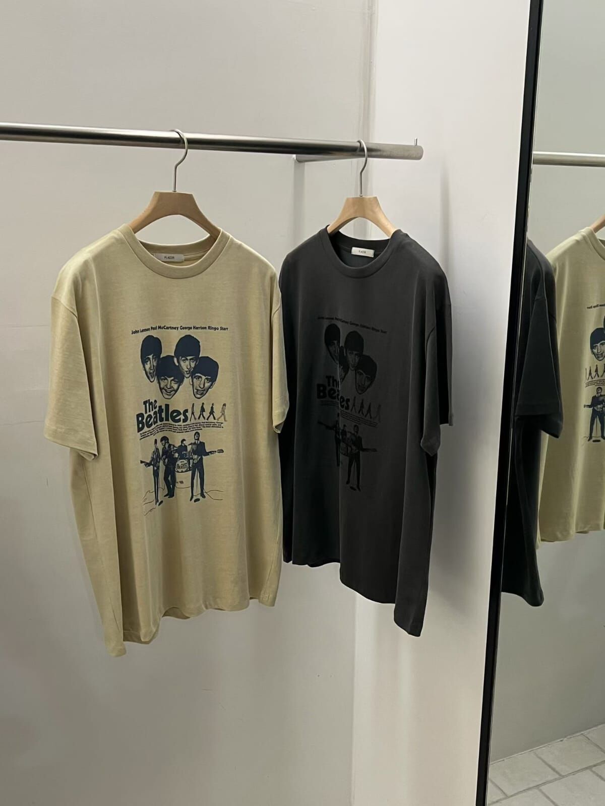 PR6335 懷舊風復古洗水T