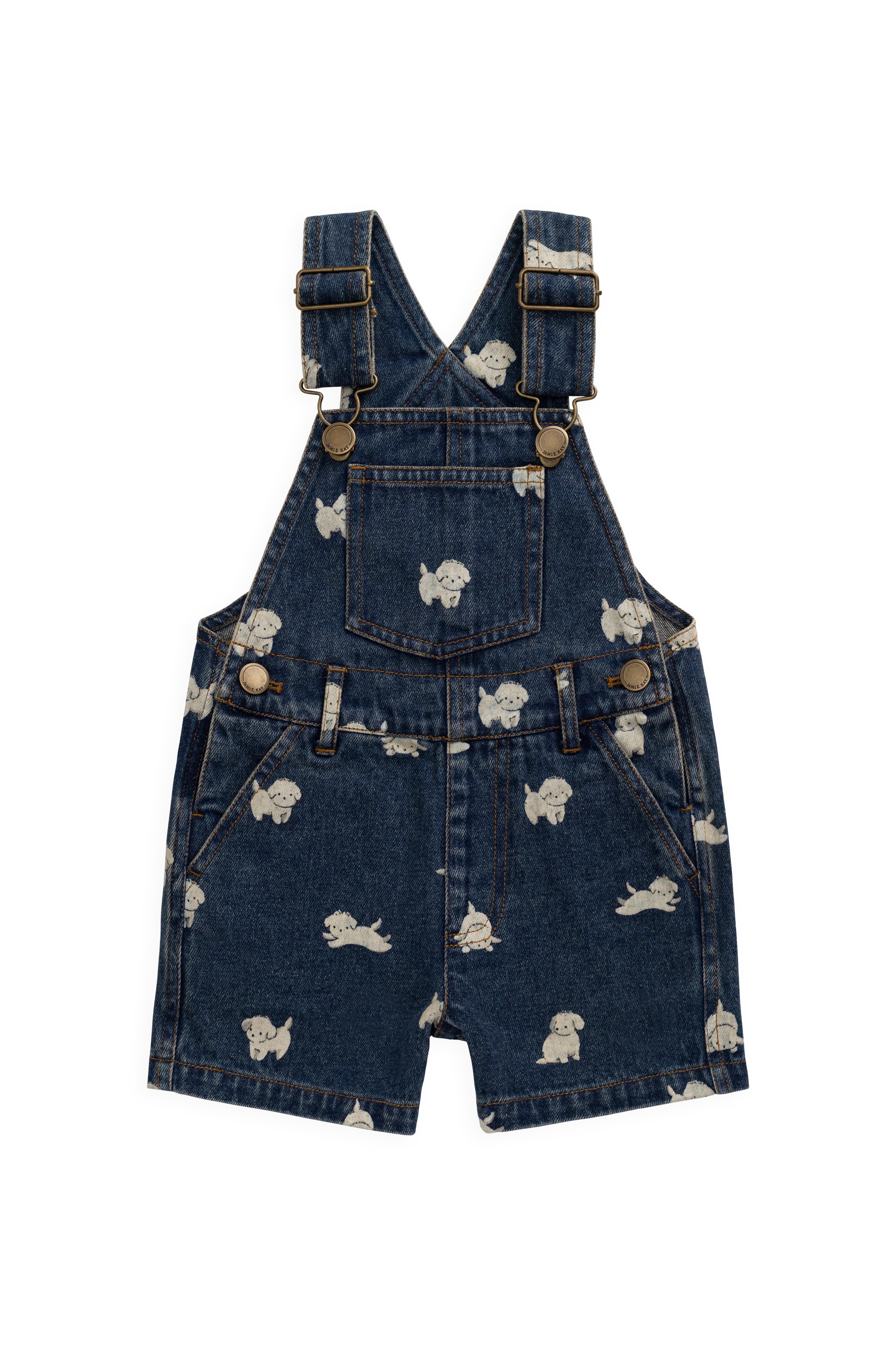【預購】JAMIE KAY -Fenix Short Overall（Finnegan Denim）