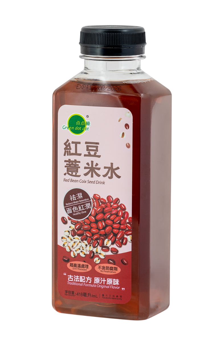 點點綠 紅豆薏米水 (418毫升)