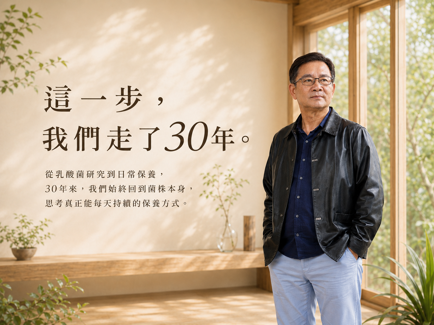 真益生品牌故事主視覺