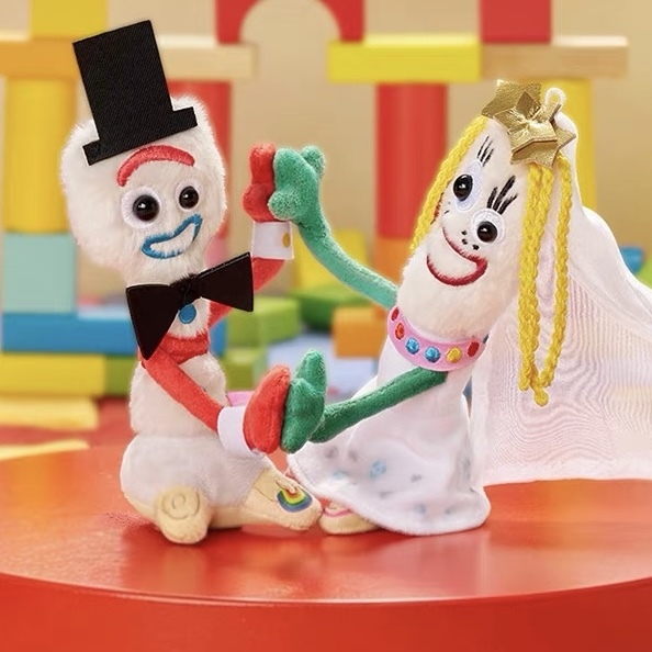DISNEY PIXAR 玩具總動員5 玩心無限系列 磁吸 毛絨吊飾 鑰匙圈 TOY STORY 5 迪士尼 皮克斯 官方正版授權 / 預購