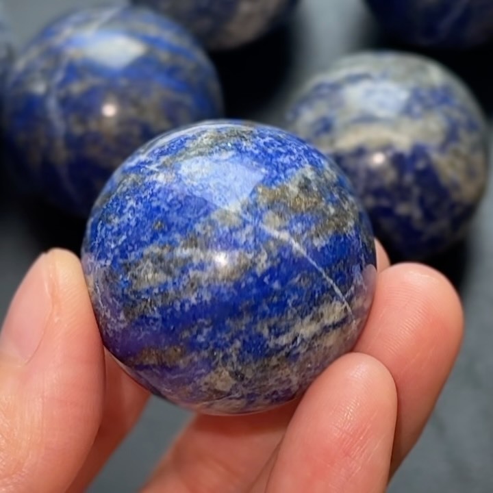 [原石] 青金石 水晶球