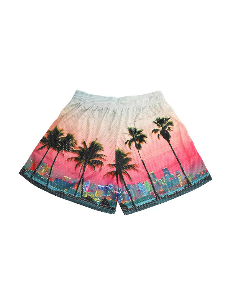 MTA South Bay Mesh Shorts 網布 南灣 加州 短褲 粉【M26SBS5】
