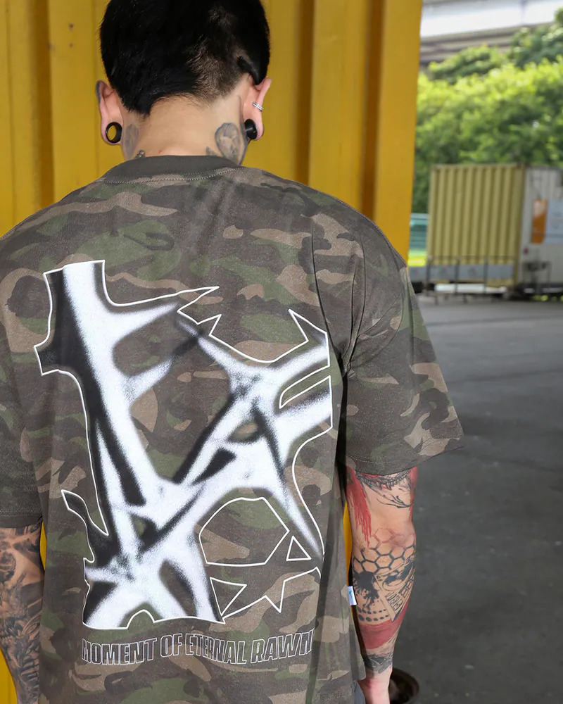 MTA Logo Thorns Boxy Tee 荊棘 短袖 黑色 迷彩 M26ST6