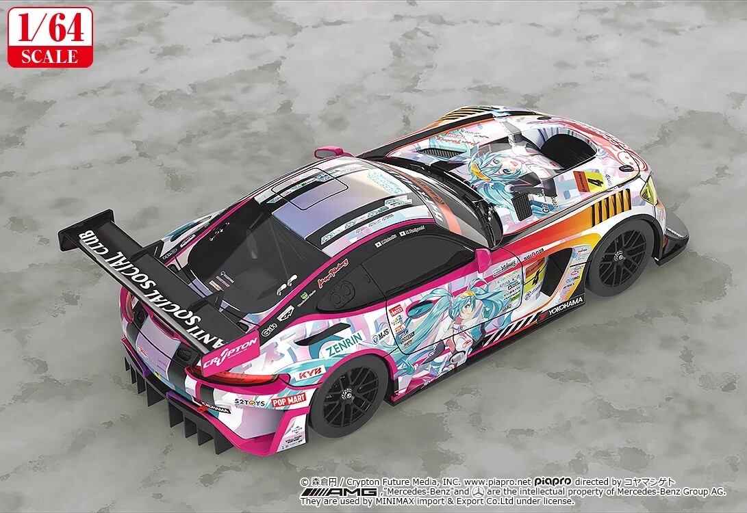 「ACG.GO」「預購」1/64 Good Smile 初音未來 AMG 2021 SUPER GT 第5戰Ver.