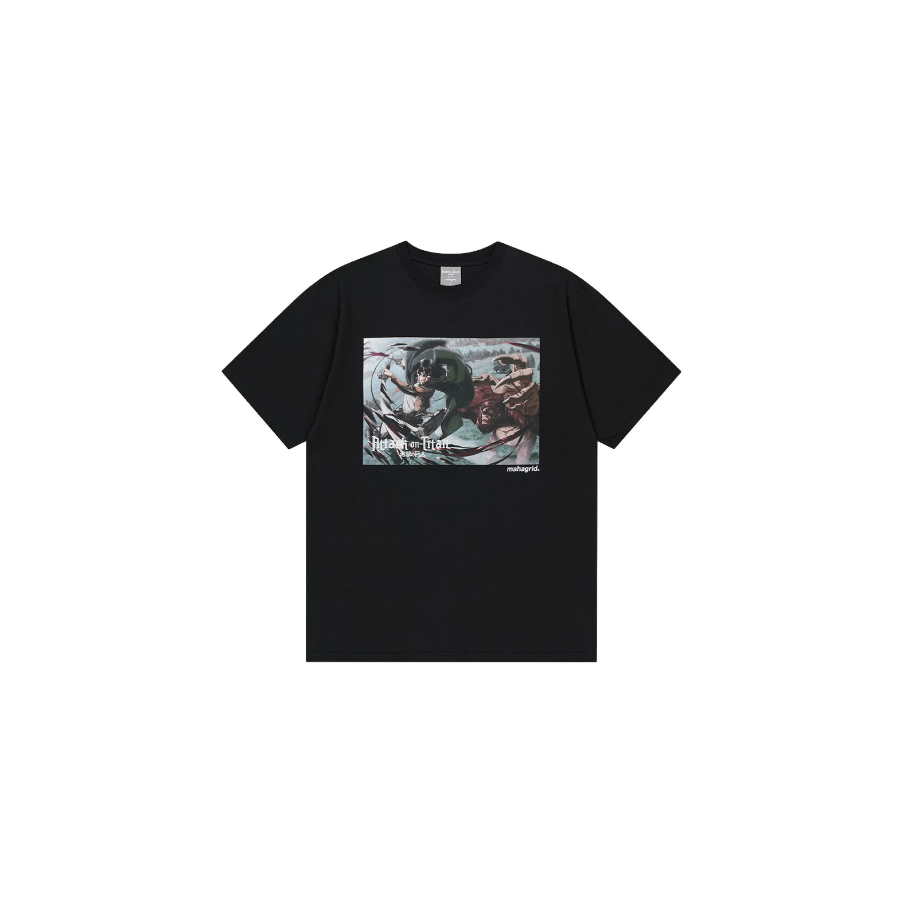 MAHAGRID x Attack on Titan LEVI SCENE TEE 里維 獸之巨人 短T