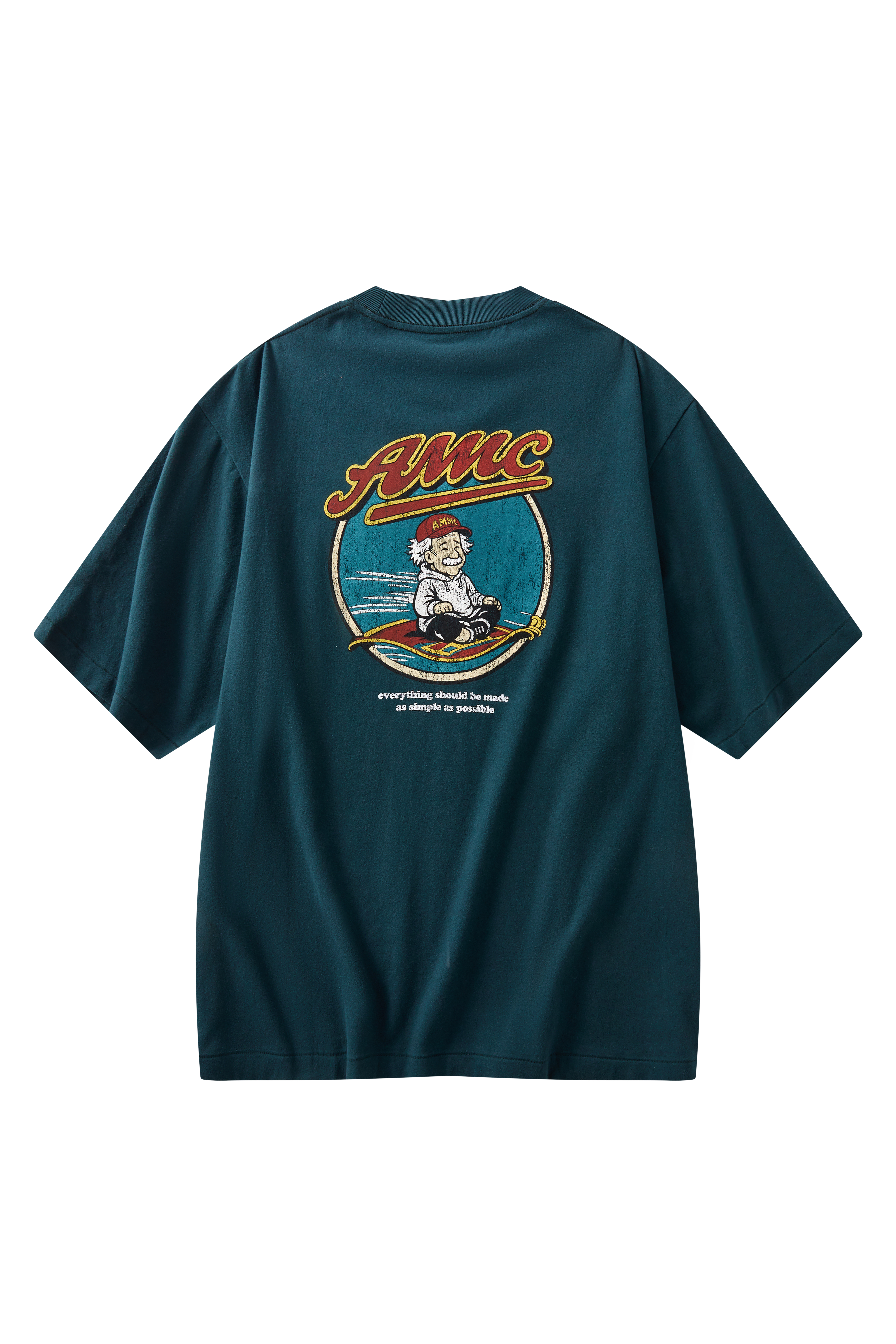 A MINIMAL CLUB LOGO TEE GREEN AM64TE08GN